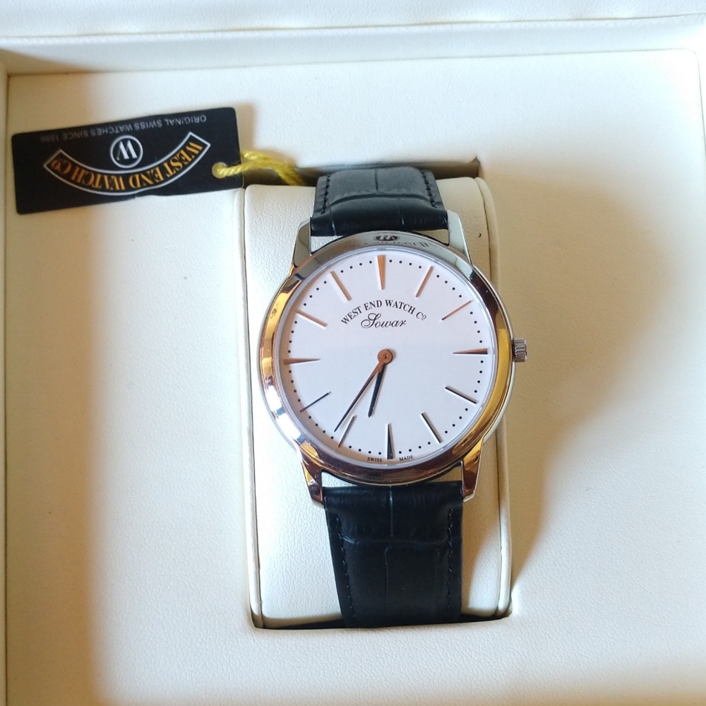 Classic West End Watch Co Watch w/ black leather